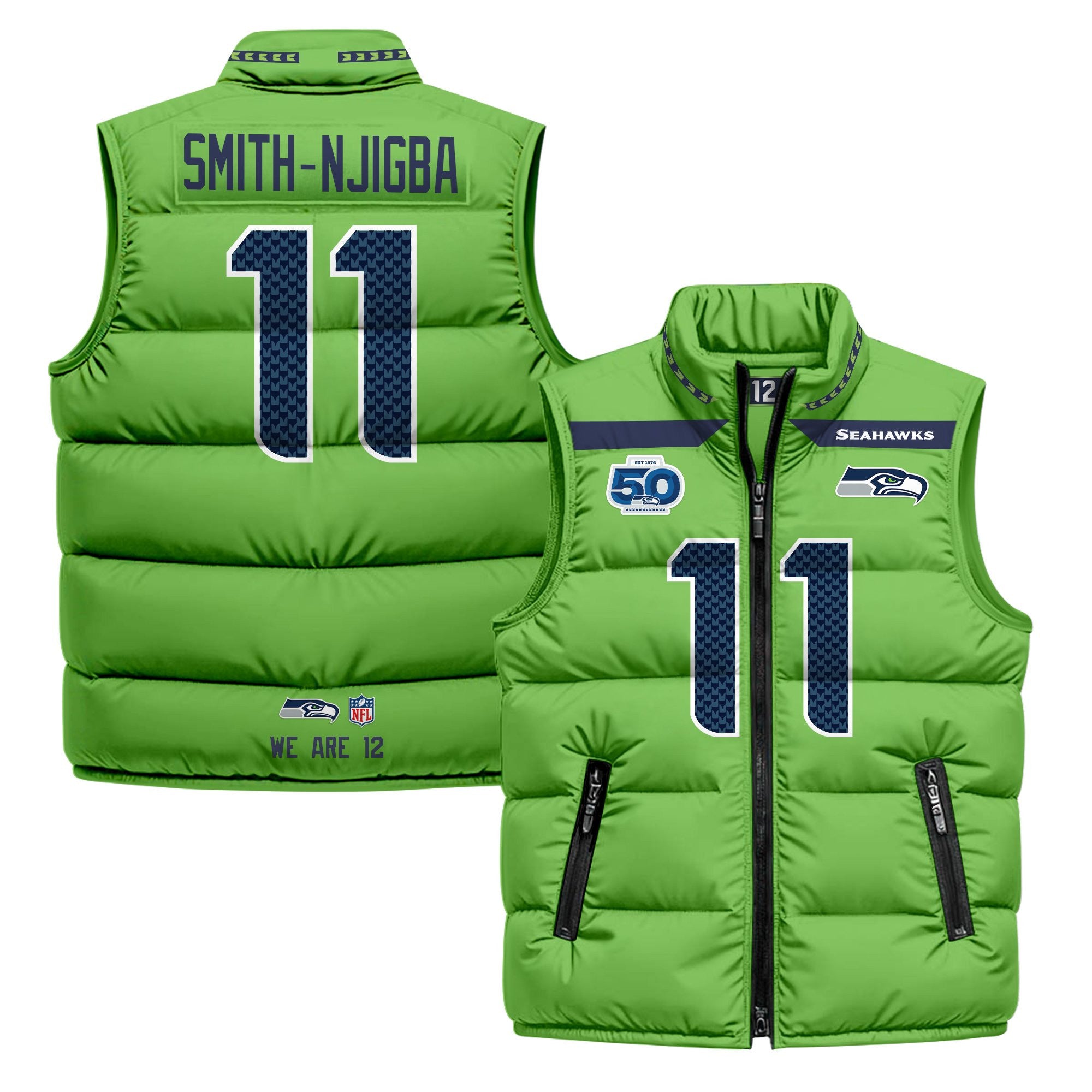 Seattle Seahawks 2026 Puffer Vest