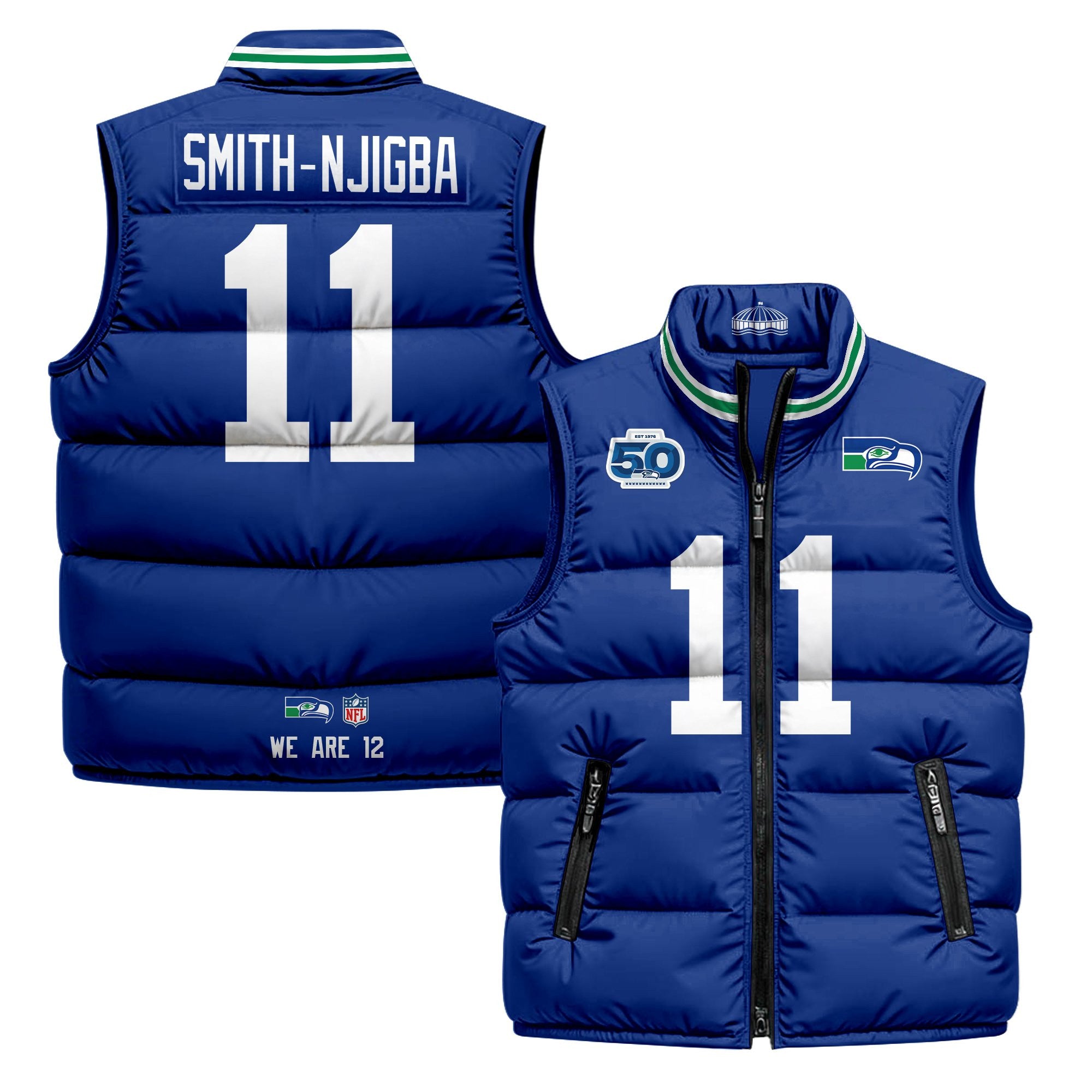 Seattle Seahawks 2026 Puffer Vest