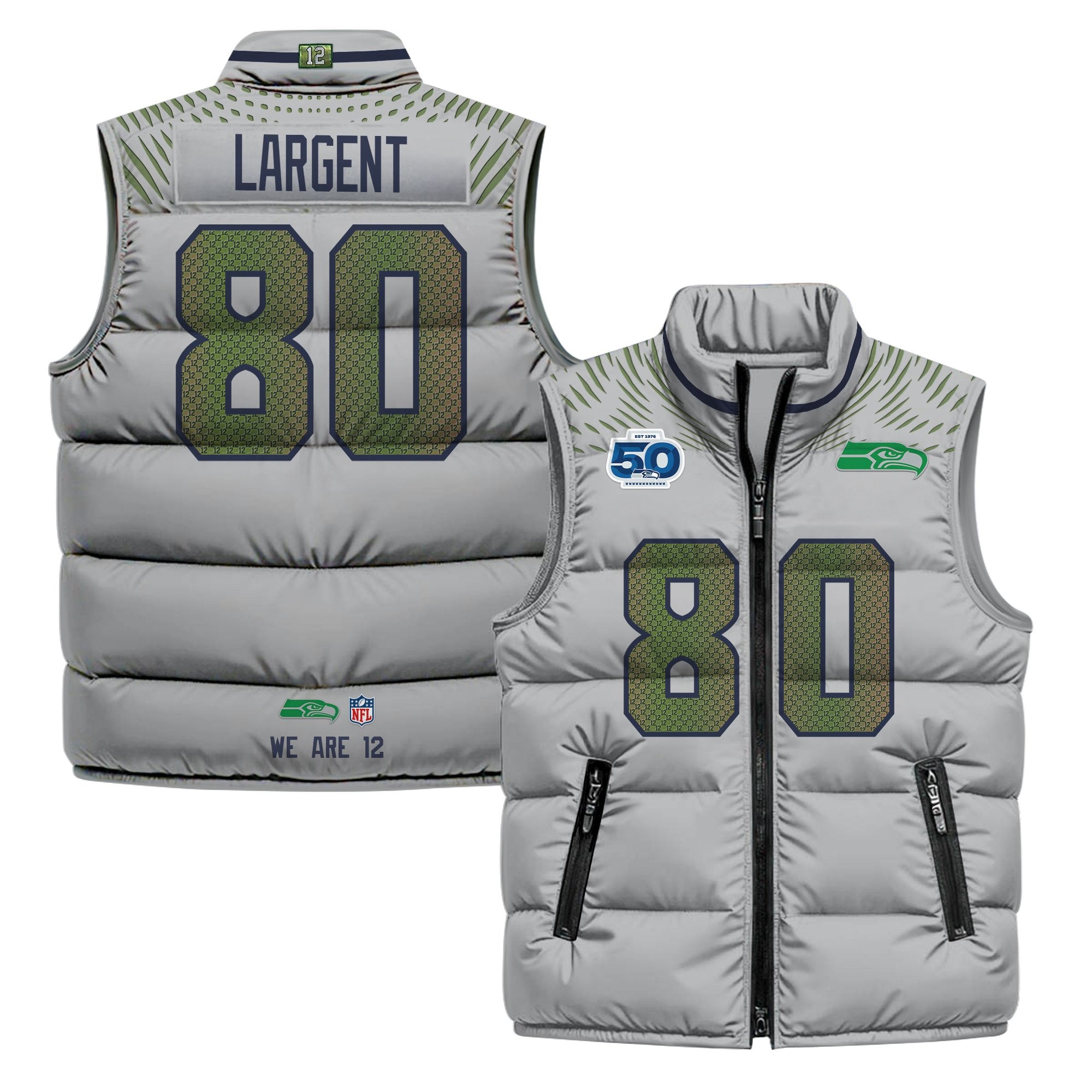 Seattle Seahawks 2026 Puffer Vest