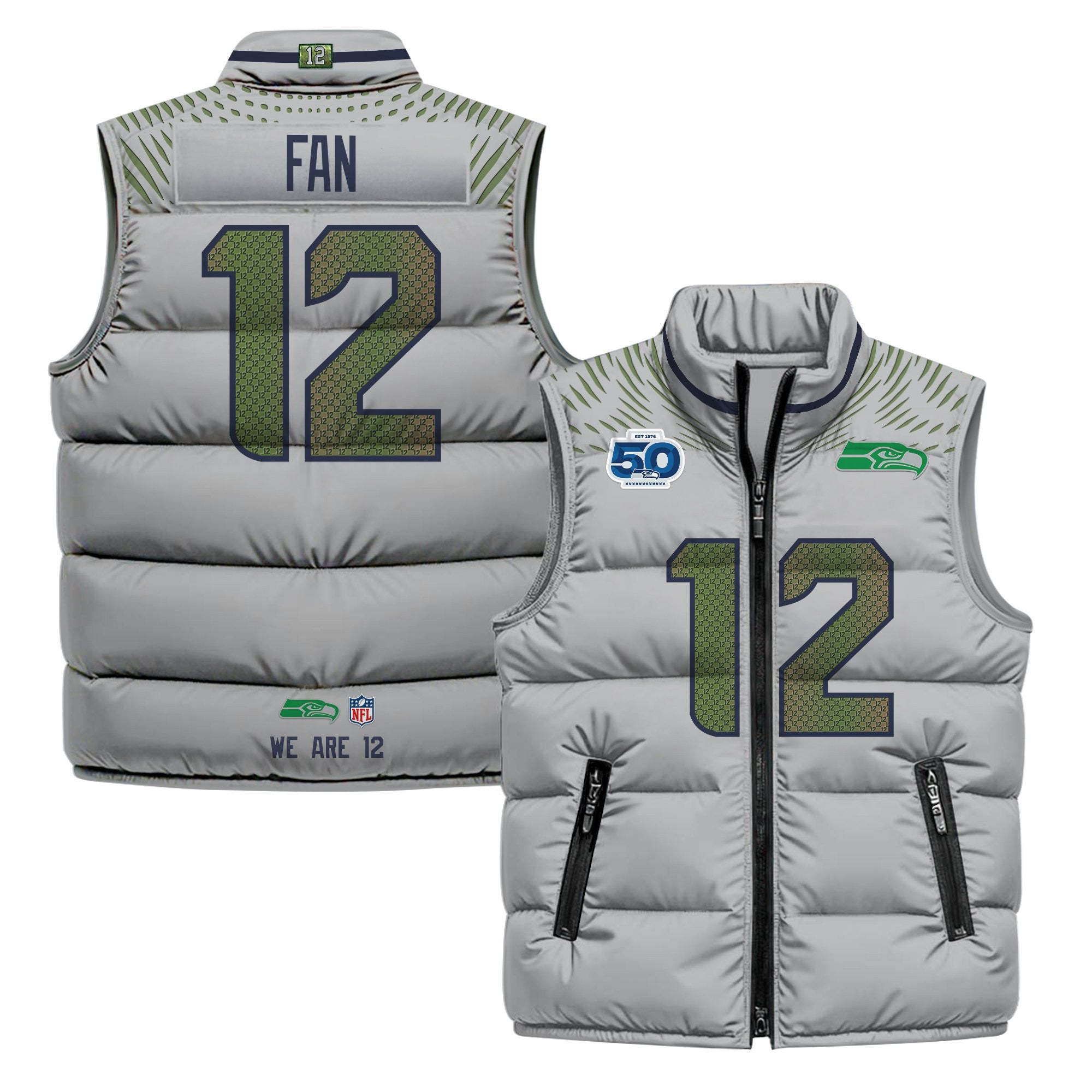Seattle Seahawks 2026 Puffer Vest