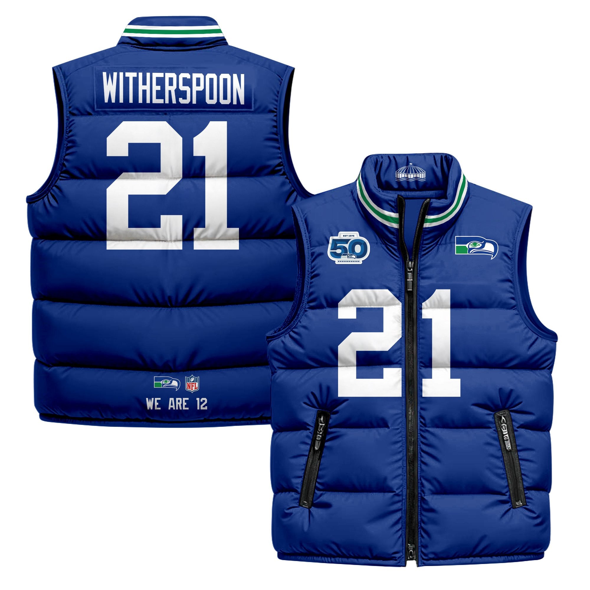 Seattle Seahawks 2026 Puffer Vest