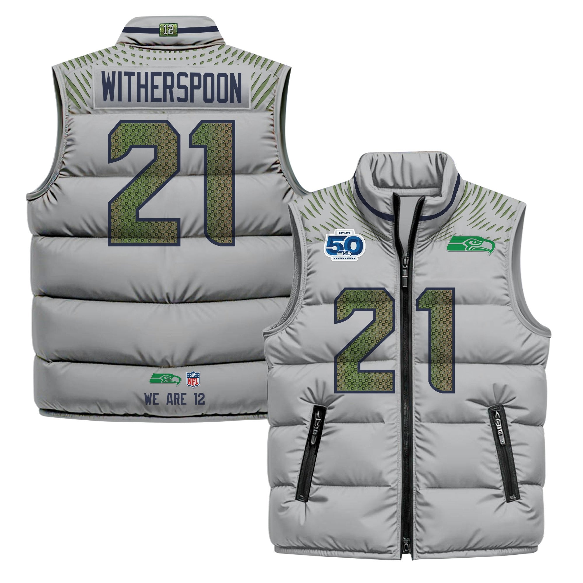 Seattle Seahawks 2026 Puffer Vest