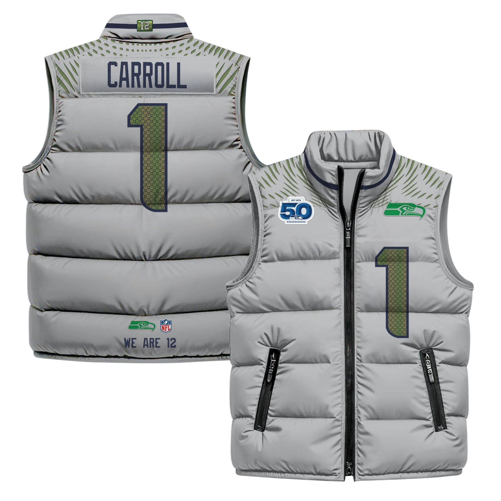 Seattle Seahawks 2026 Puffer Vest