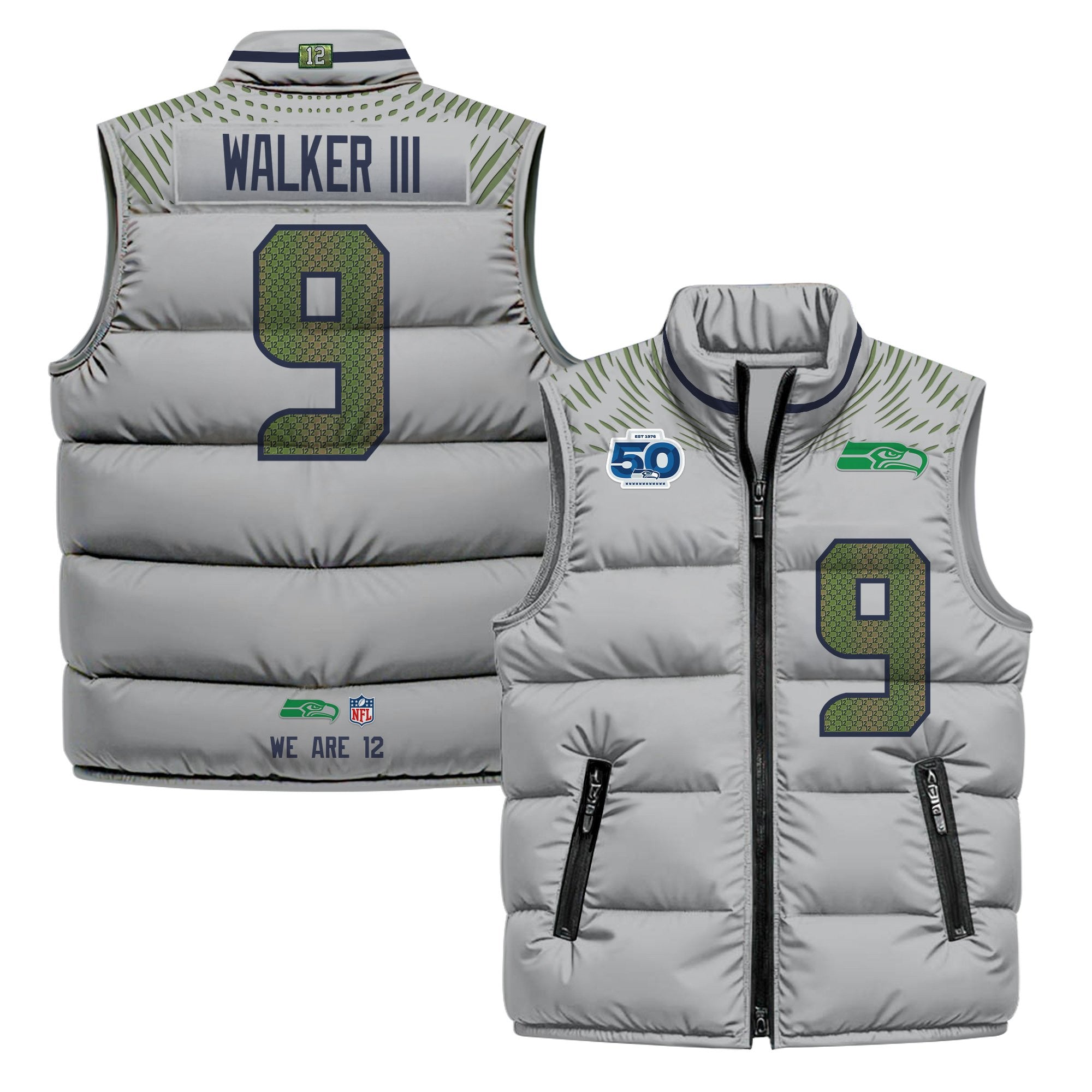 Seattle Seahawks 2026 Puffer Vest