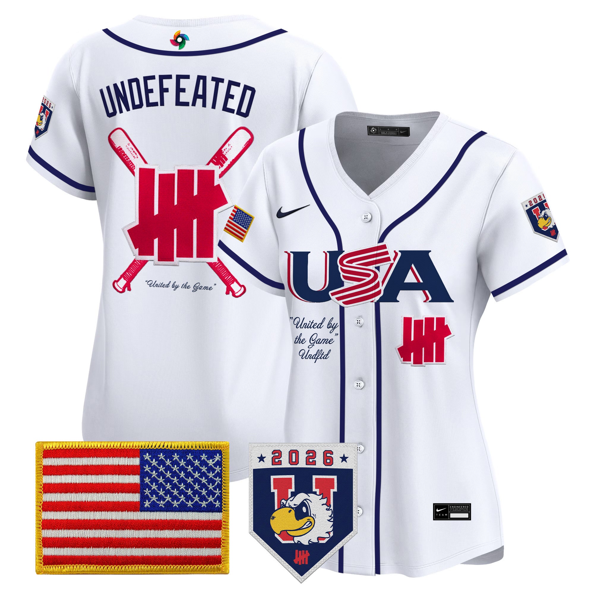 Team USA 2026 World Baseball Classic "Global Series" Vapor Premier Jersey - All Stitched