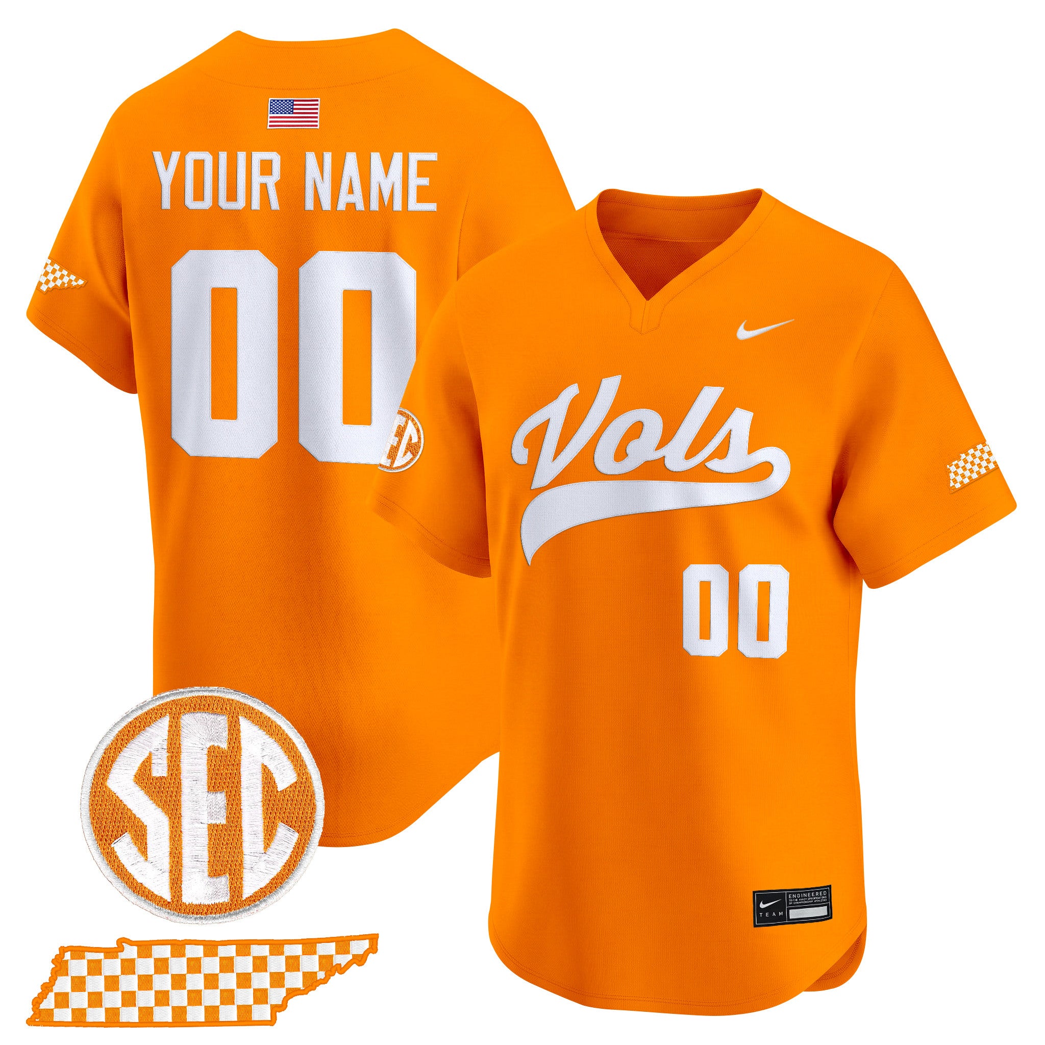 Tennessee Volunteers 2026 'Smokey Grey Series' Vapor Premier Limited Custom Jersey - All Stitched