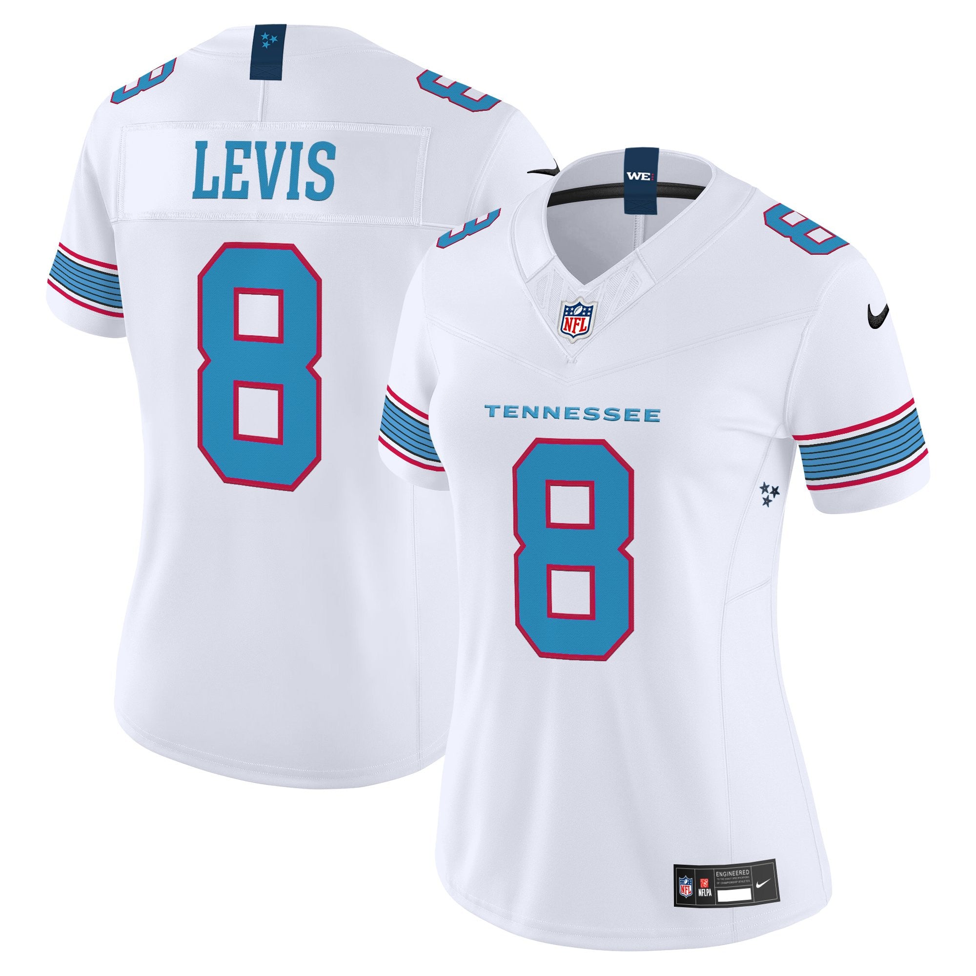Women's Tennessee Titans 2026 Vapor Limited Jersey - All Stitched