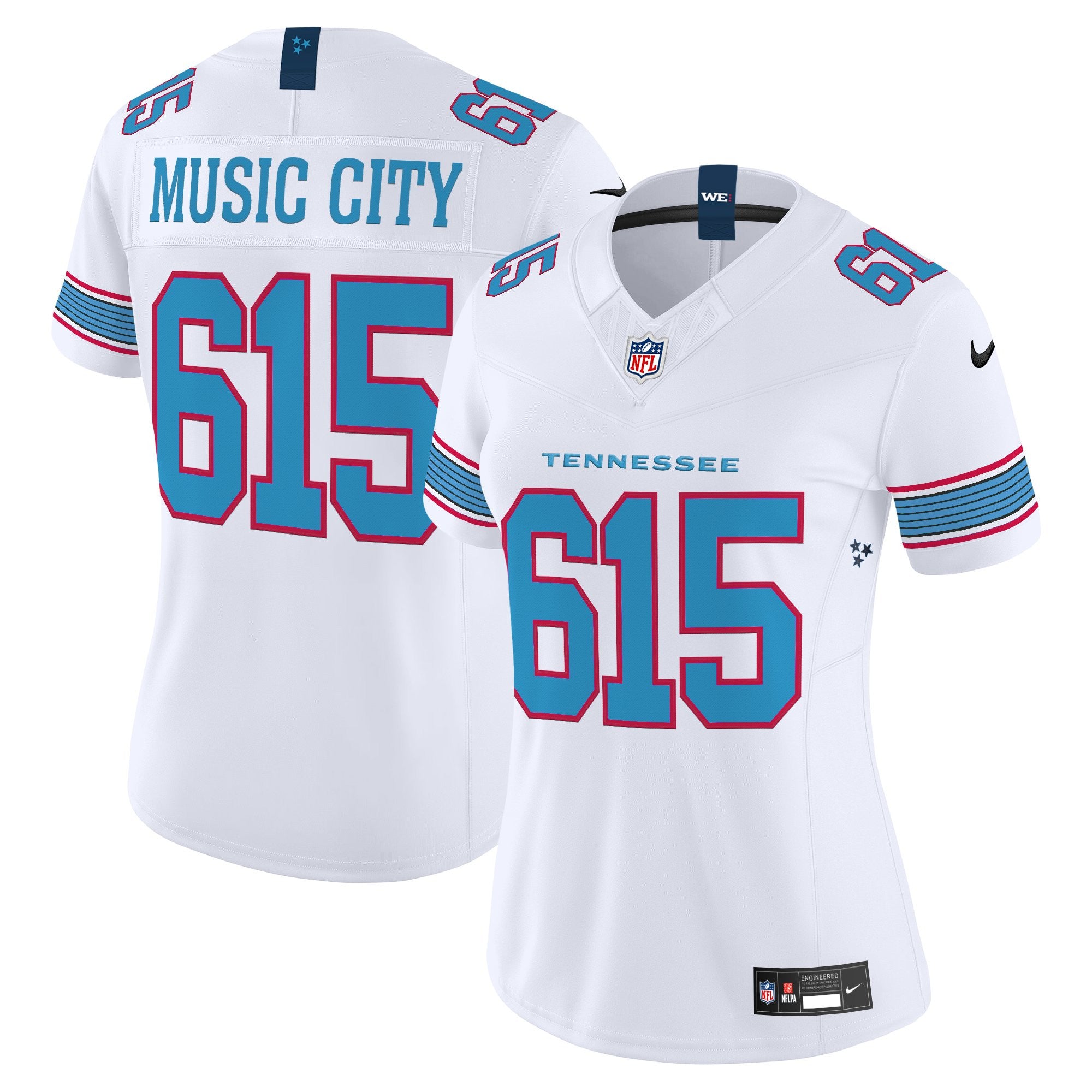 Women's Tennessee Titans 2026 Vapor Limited Jersey - All Stitched