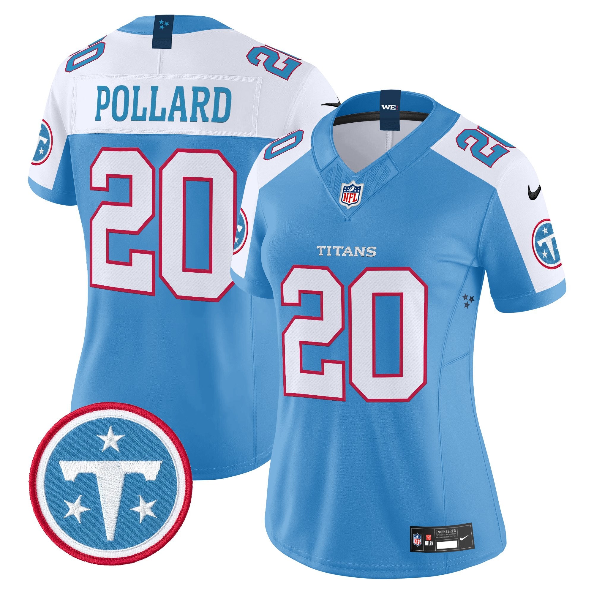 Women's Tennessee Titans 2026 Vapor Limited Jersey - All Stitched