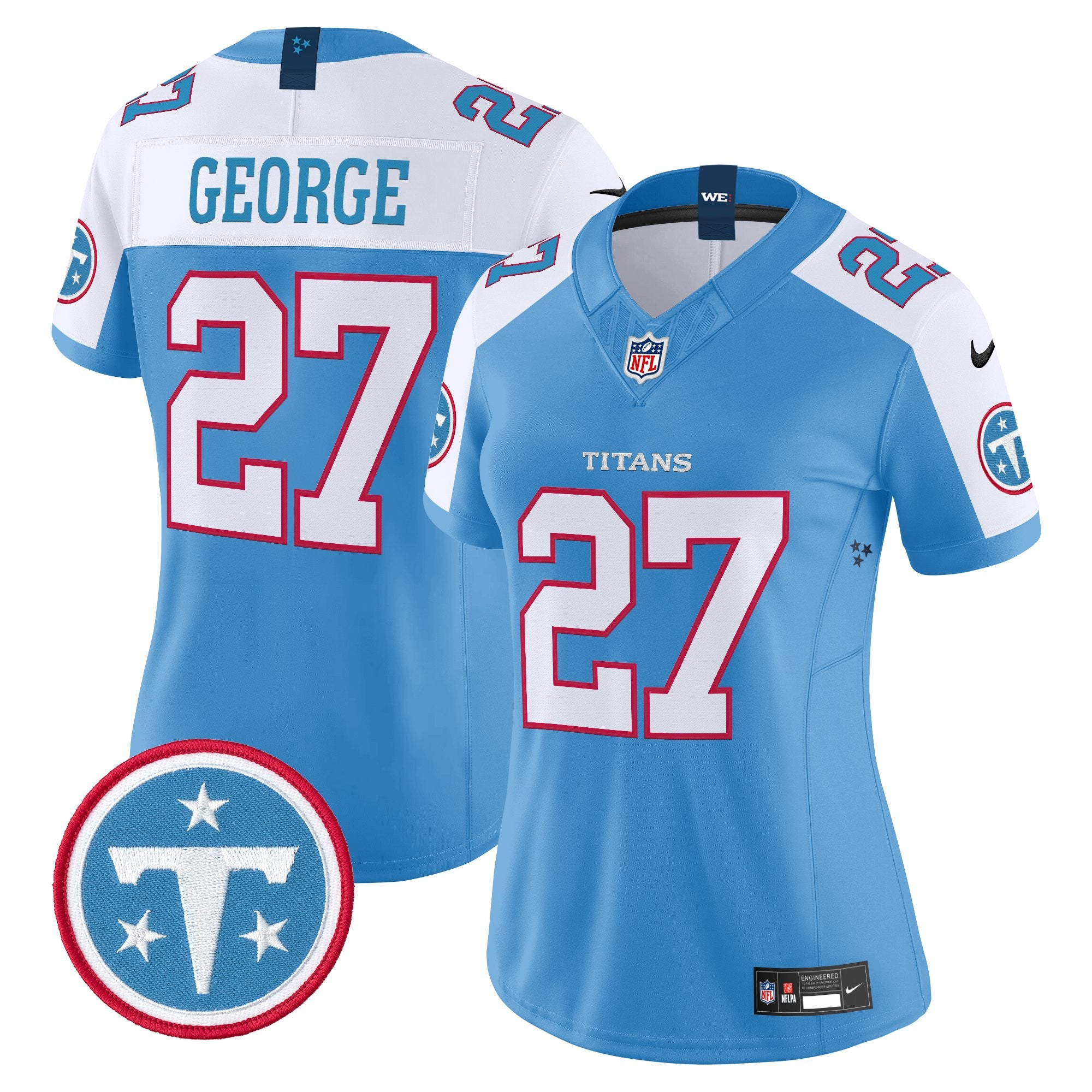 Women's Tennessee Titans 2026 Vapor Limited Jersey - All Stitched