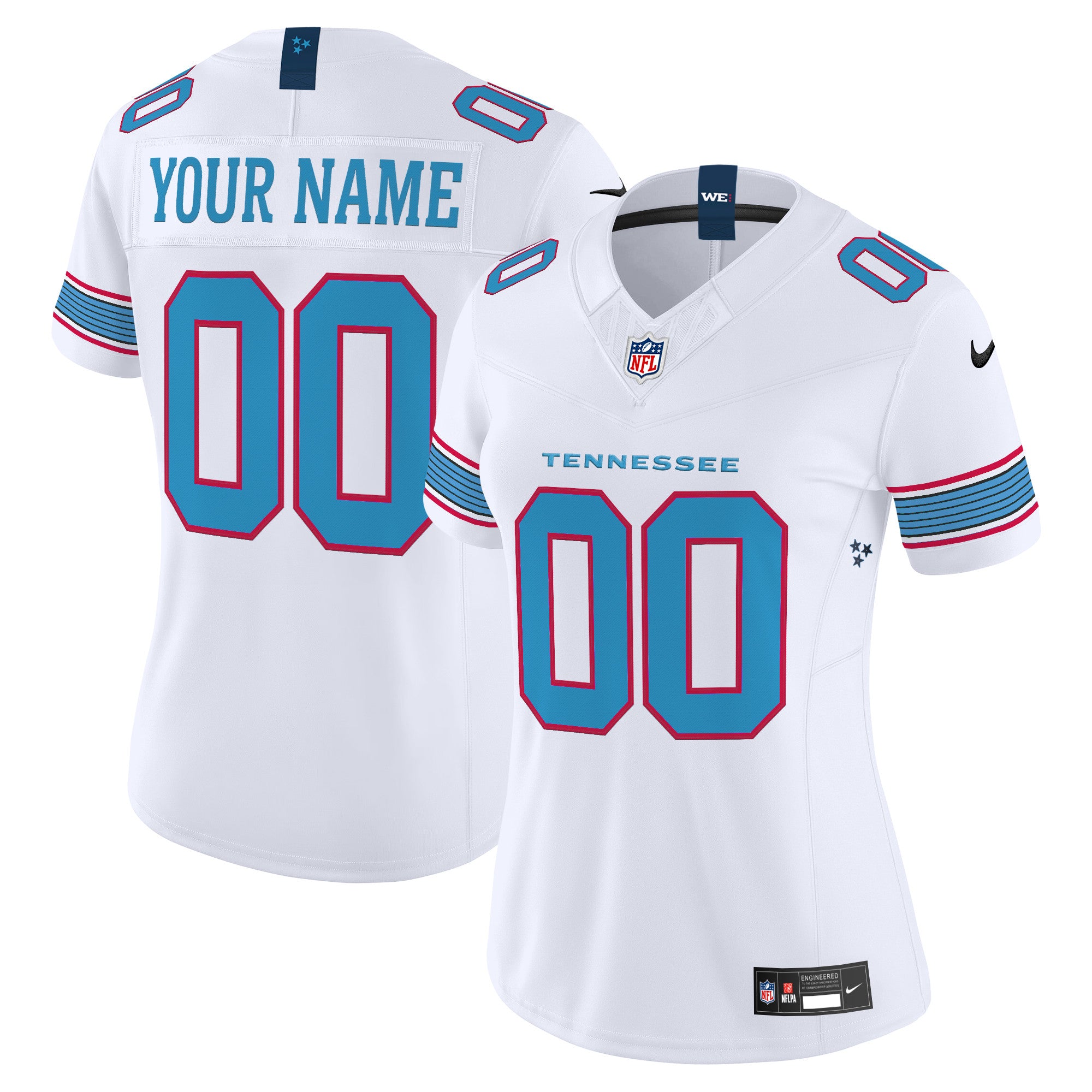 Tennessee Titans 2026 Vapor Limited Custom Jersey - All Stitched