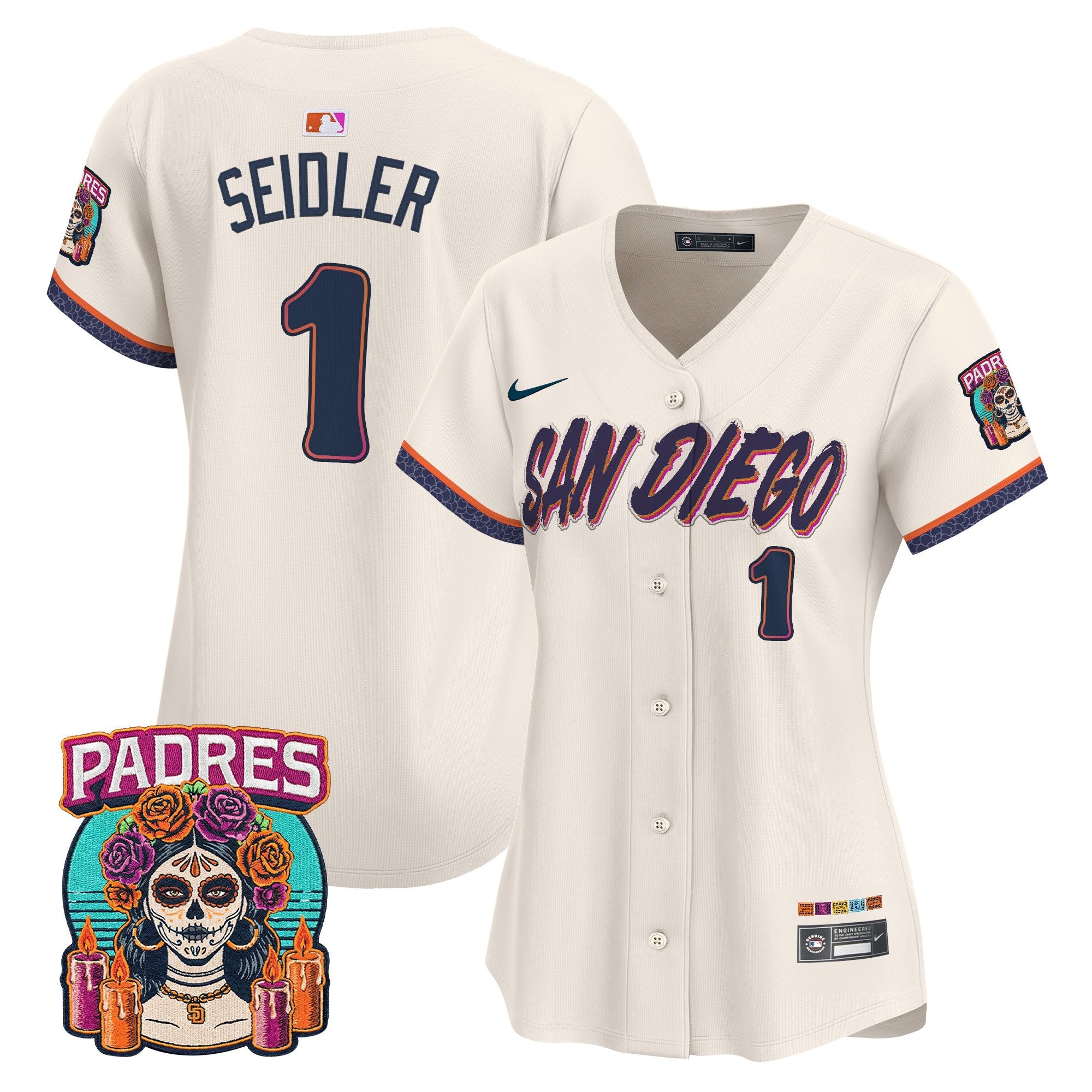Women's San Diego Padres 2026 City Connect Vapor Premier Limited Jersey - All Stitched