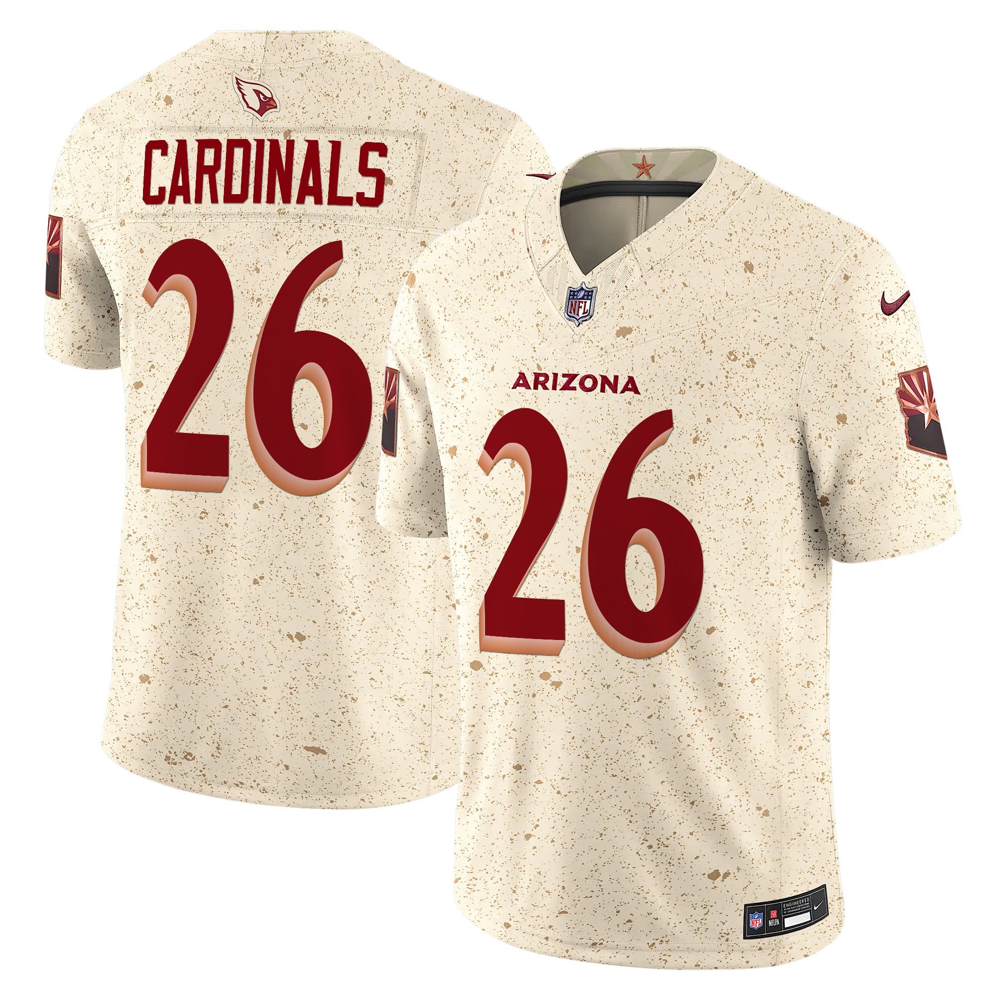 Men's Arizona Cardinals 2025 "Rivalries" Vapor Limited Jersey - All Stitched