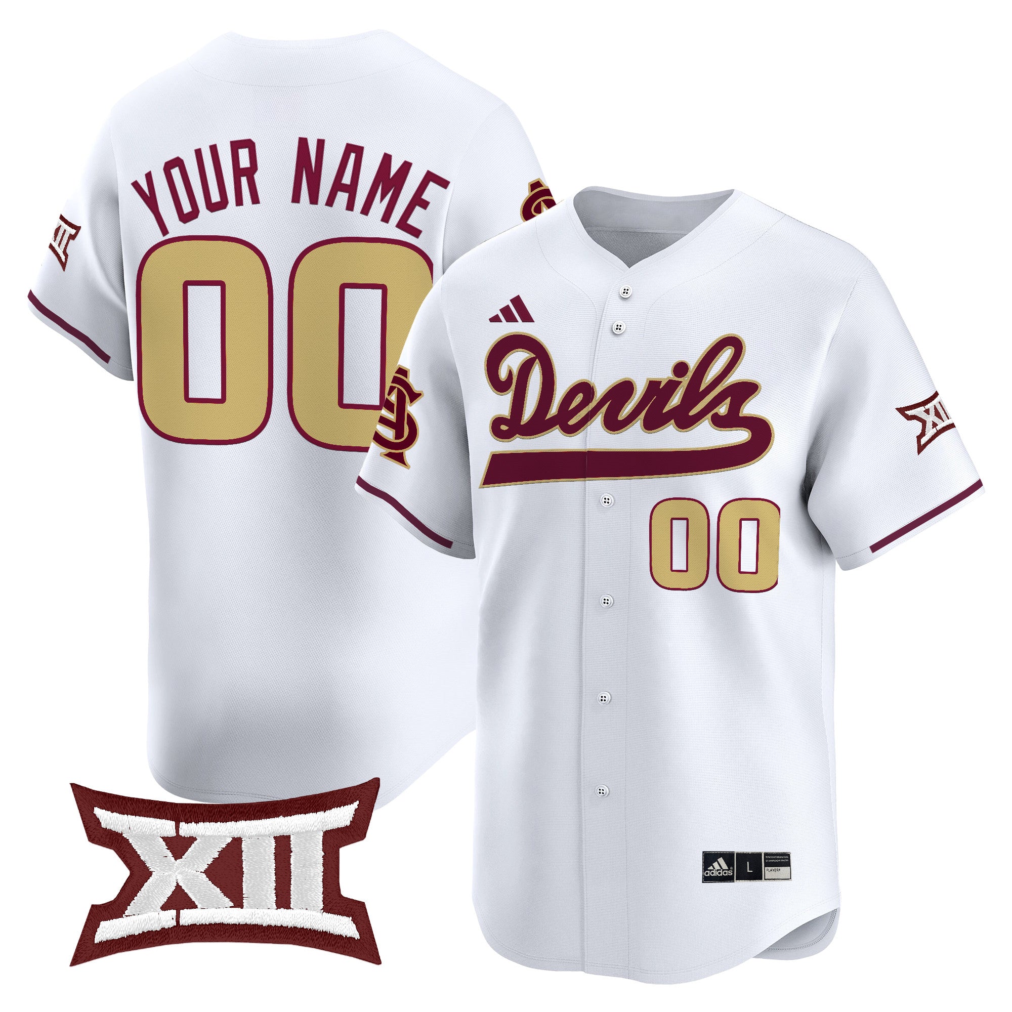 Sun Devils Softball Vapor Premier Limited Custom Jersey - All Stitched