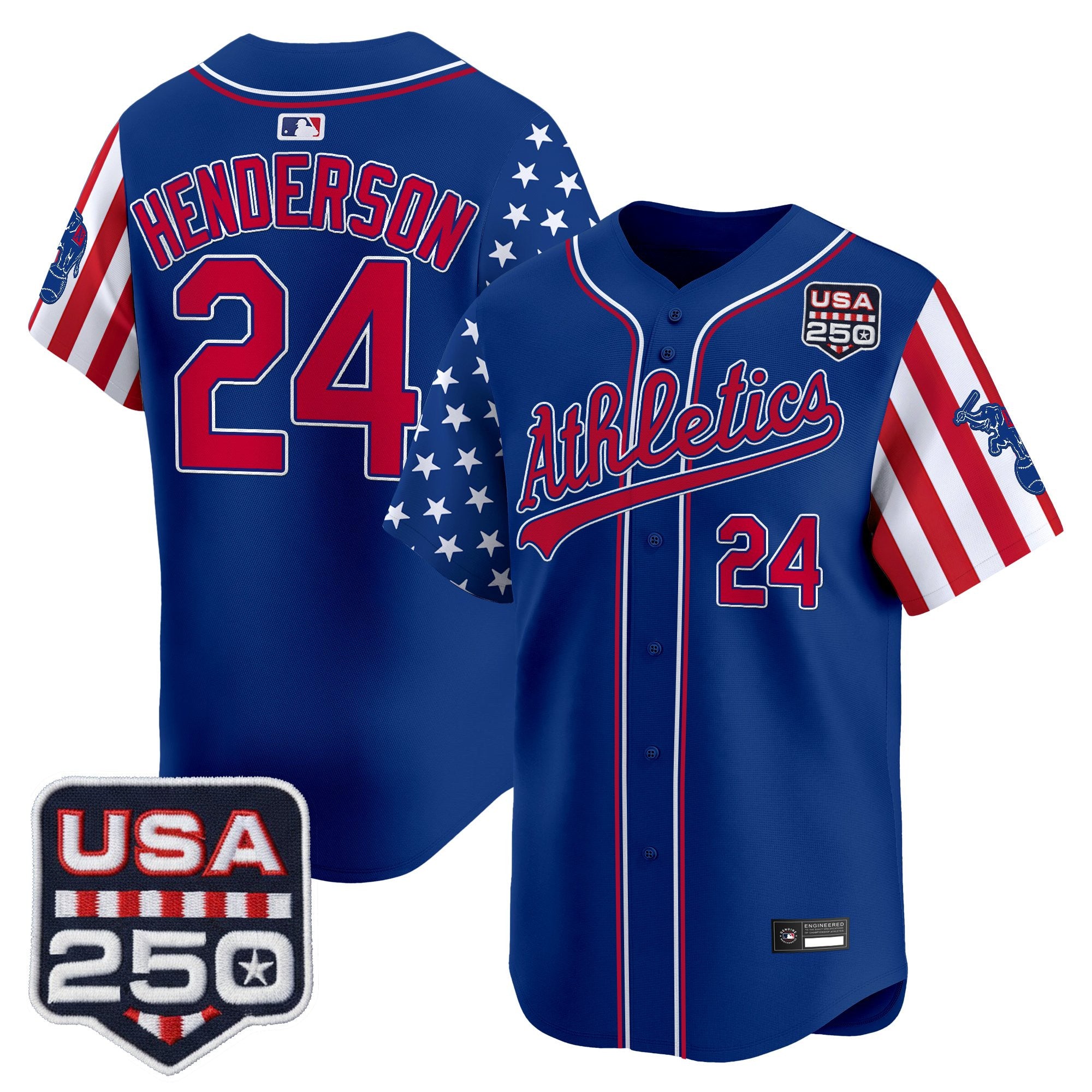 Men's Athletics "America 250 Edition" Vapor Premier Limited Jersey - All Stitched