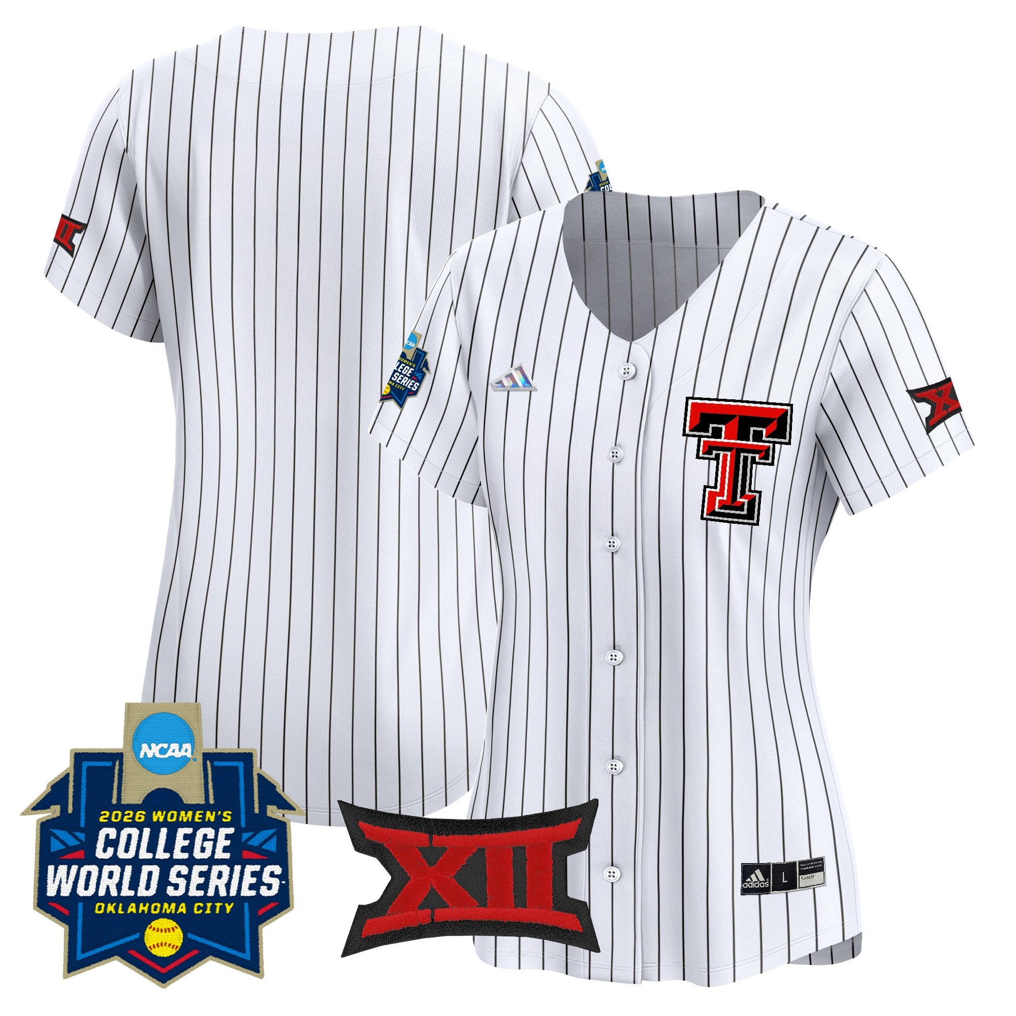 Women's Texas Tech Red Raiders Softball 2026 World Series (WCWS) Vapor Premier Limited Jersey - All Stitched