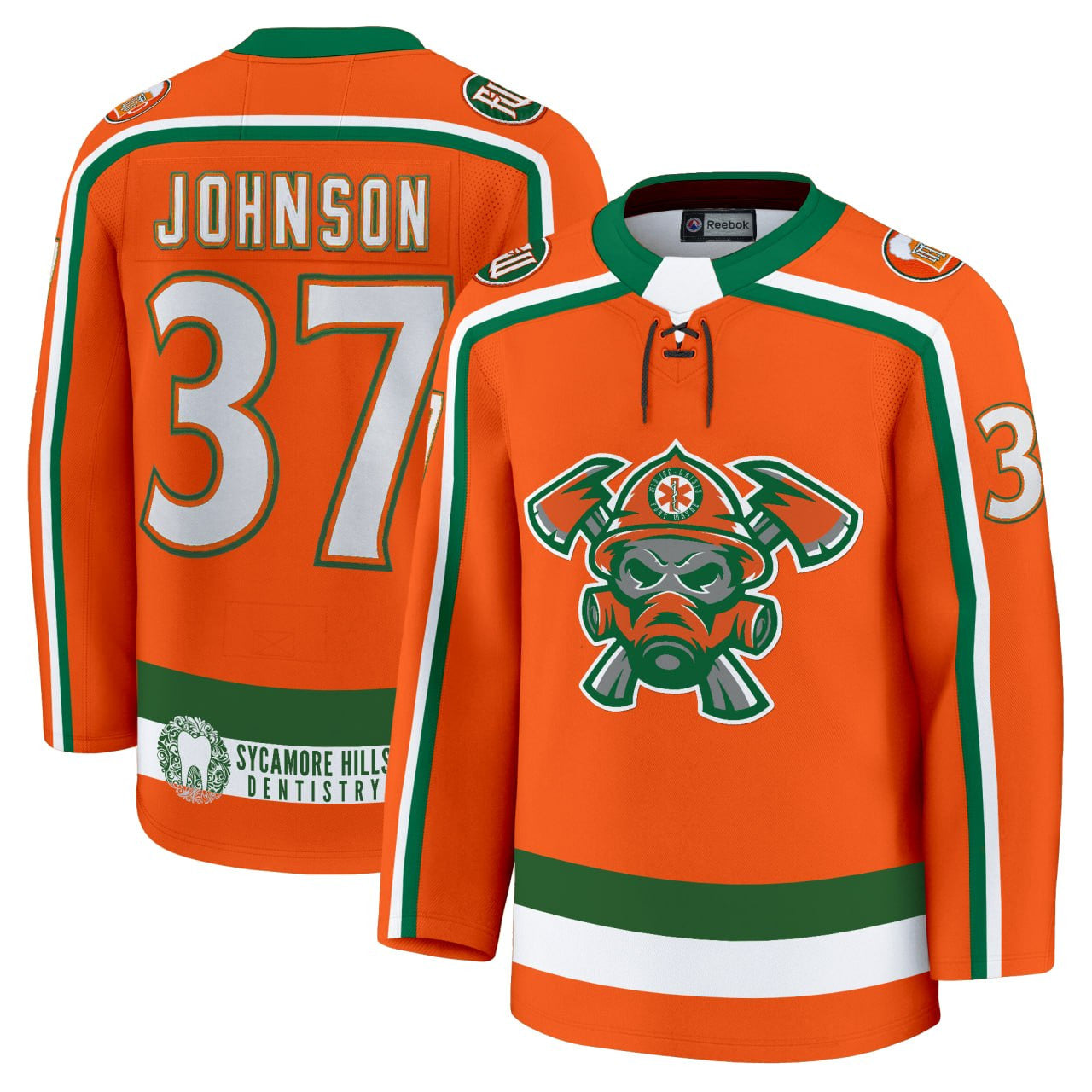 Sycamore Hills Dentistry Custom Hockey Jersey - All Stitched