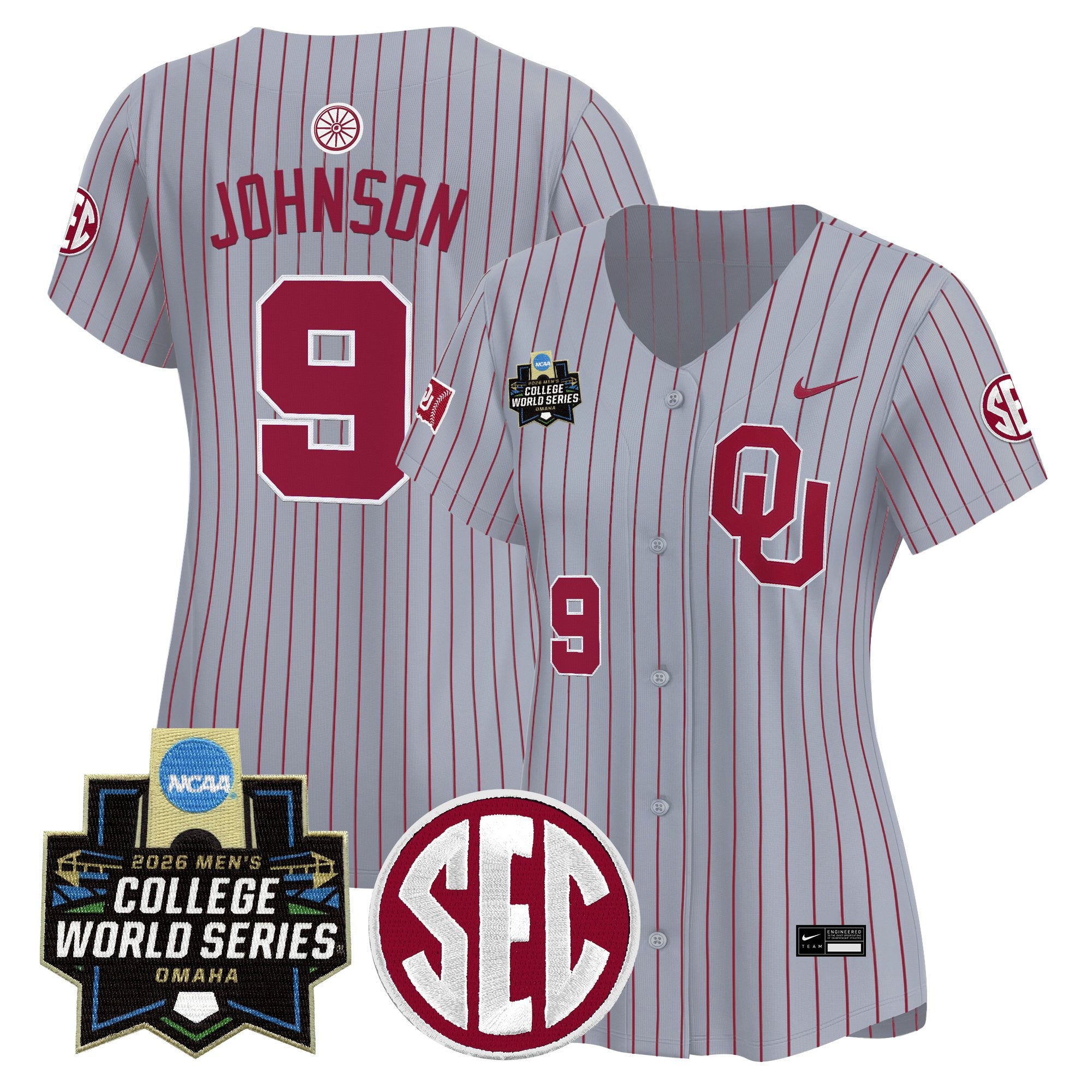 Women's Oklahoma Sooners 2026 World Series Vapor Premier Limited Jersey - All Stitched