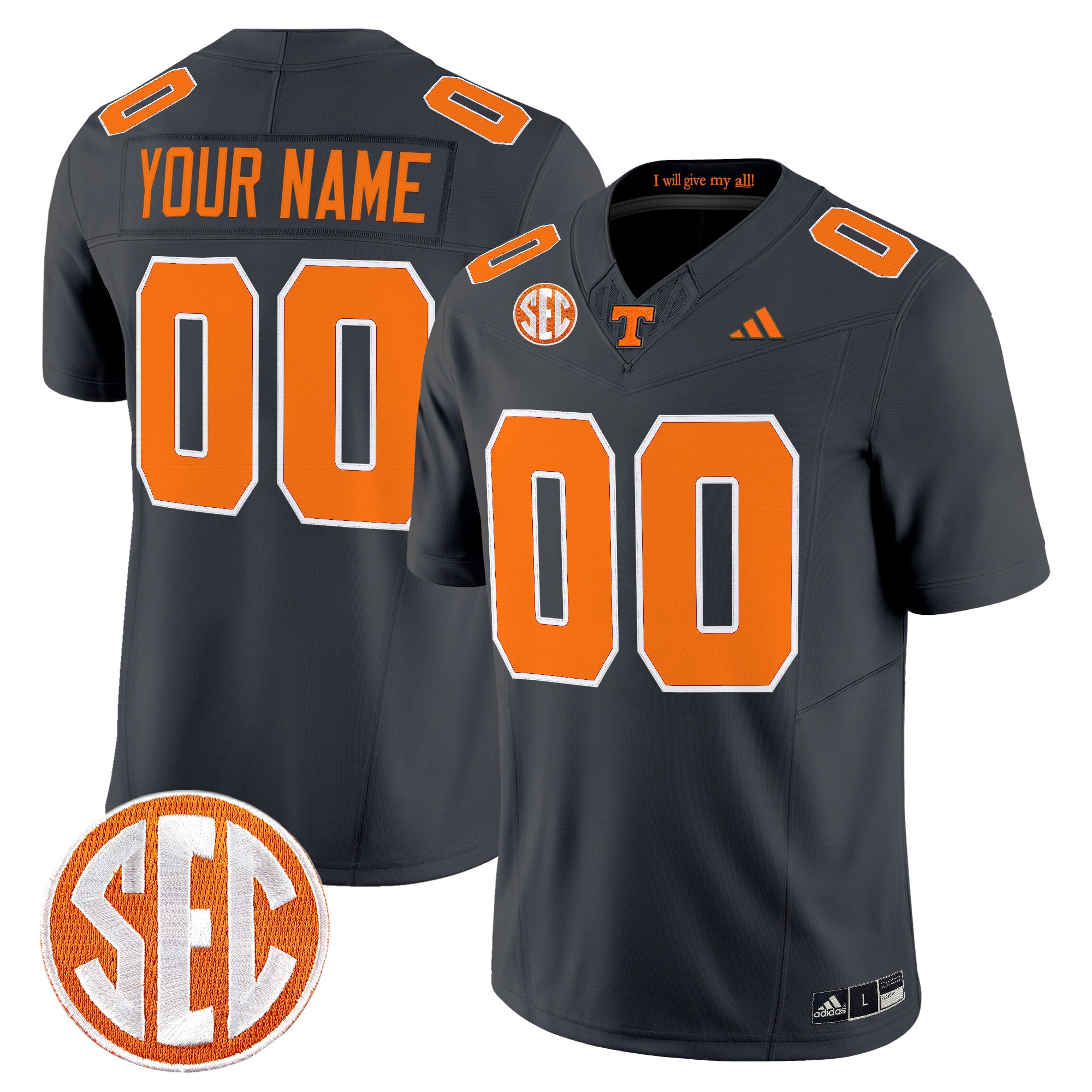 Tennessee Volunteers 2026 Vapor Limited Custom Jersey - All Stitched